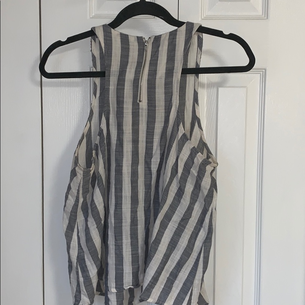 Stripped Racerback Tank - Picture 2 of 3
